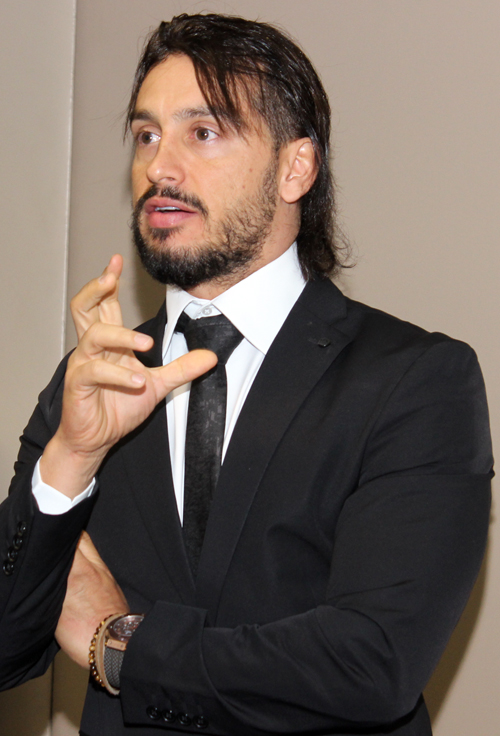O filho do ex- conselheiro, Wallace Soares (Foto: Thiago Rios Gomes)